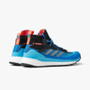 adidas Terrex Free Hiker Primeblue Core Black / Grey Three - Blue Rush - High Top  4