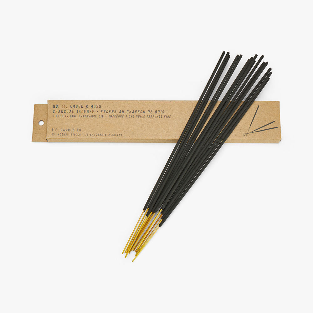 P.F Candle Co. Incense - 15 Sticks / Amber & Moss 1
