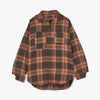Engineered Garments Plaid Flannel Work Shirt / Brown 4