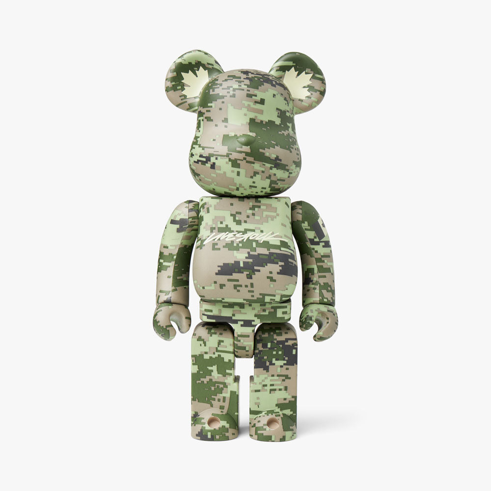 Livestock x Medicom Toy BE@RBRICK 100% & 400% Set / Camouflage Numérique