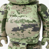 Livestock x Medicom Toy BE@RBRICK 100% & 400% Set / Digital Camouflage 7