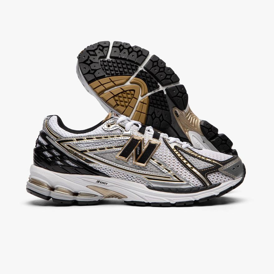 New balance cheap metallic silver