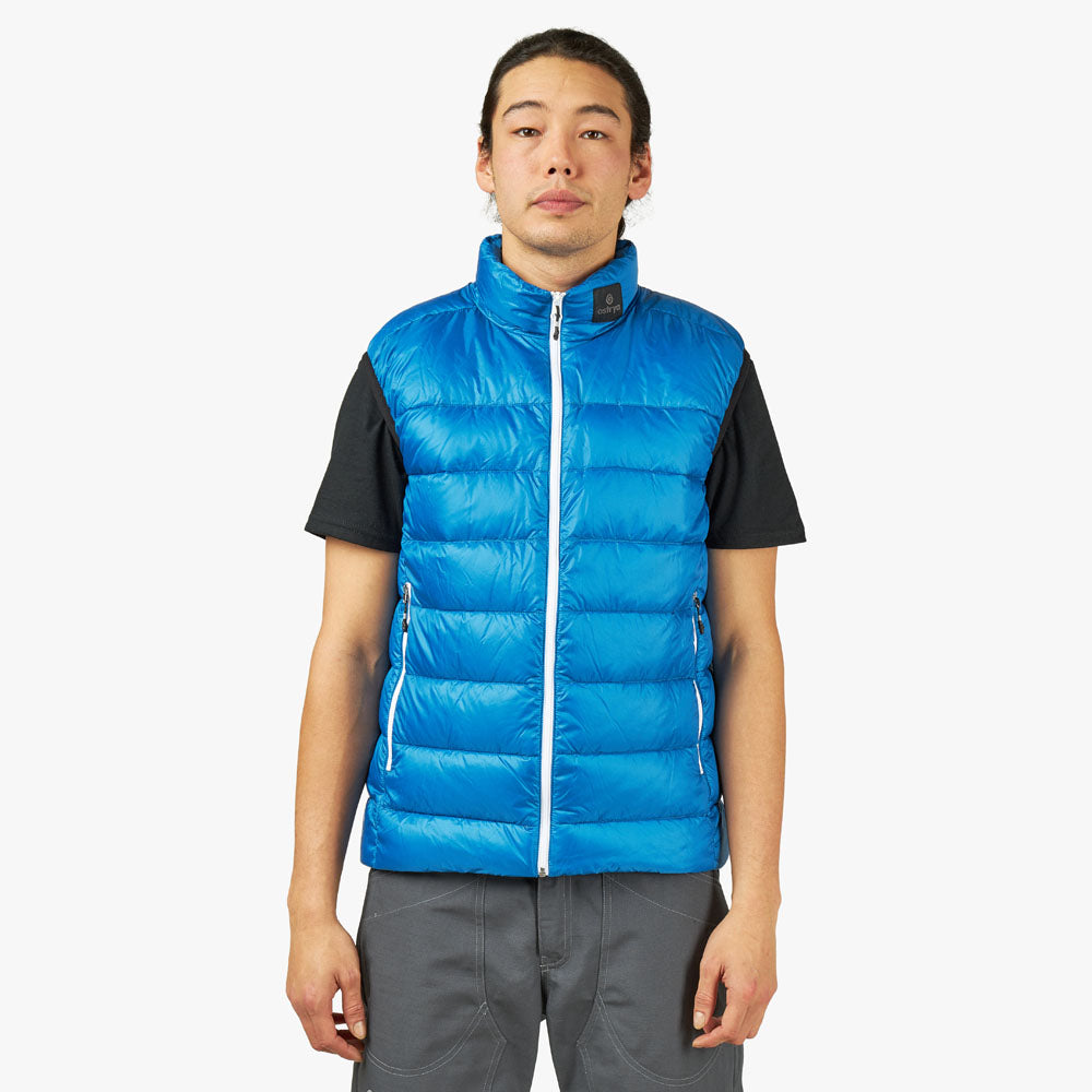 Mens royal shop blue puffer vest