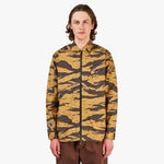 Maharishi Camo Reversible Packaway Shirt IT Recycled Ripstop Sunbleach G Tigerstripe / Black 1