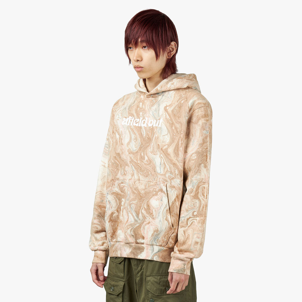 Marble tie dye hoodie hotsell