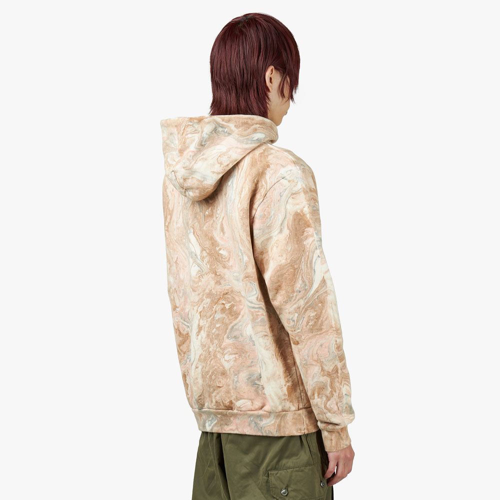 Brain dead hot sale marble dye hoodie