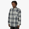 Fucking Awesome Heavy Flannel Overshirt Navy / White 2