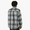 Fucking Awesome Heavy Flannel Overshirt Navy / White 3