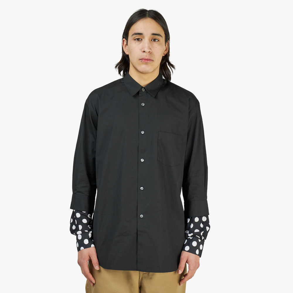 Comme des gar?ons long sleeve hotsell polka dot tee
