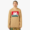 COMME des GARÇONS SHIRT Knit Intarsia Sweater / Camel 1