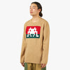 COMME des GARÇONS SHIRT Knit Intarsia Sweater / Camel 2