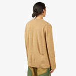 COMME des GARÇONS SHIRT Knit Intarsia Sweater / Camel 3
