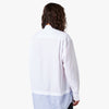 COMME des GARÇONS HOMME Panel Button Up Shirt / White 3