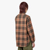Engineered Garments Plaid Flannel Work Shirt / Brown 3