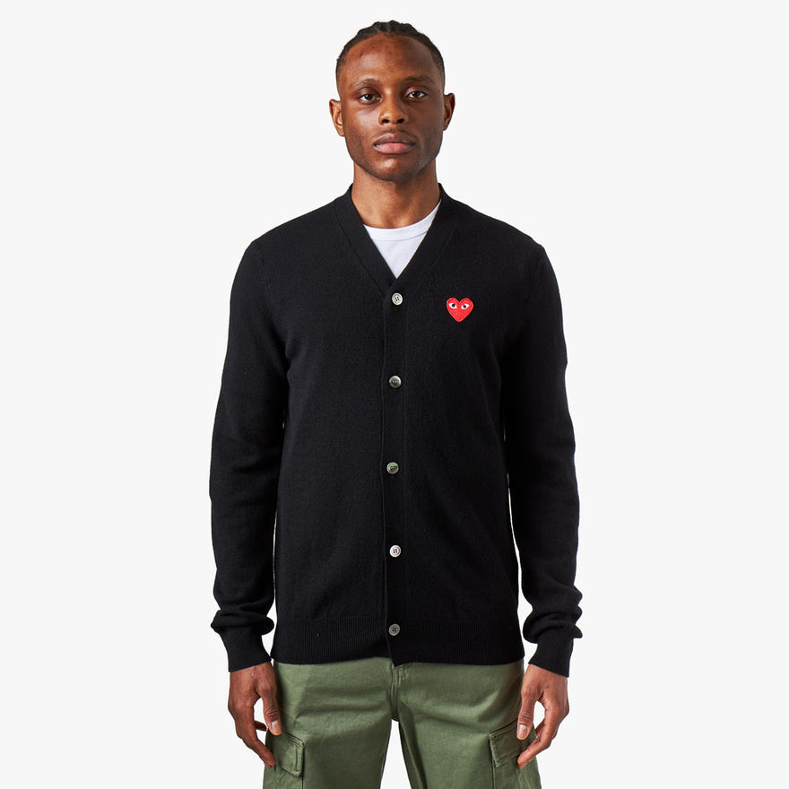Commes des top garcon play cardigan