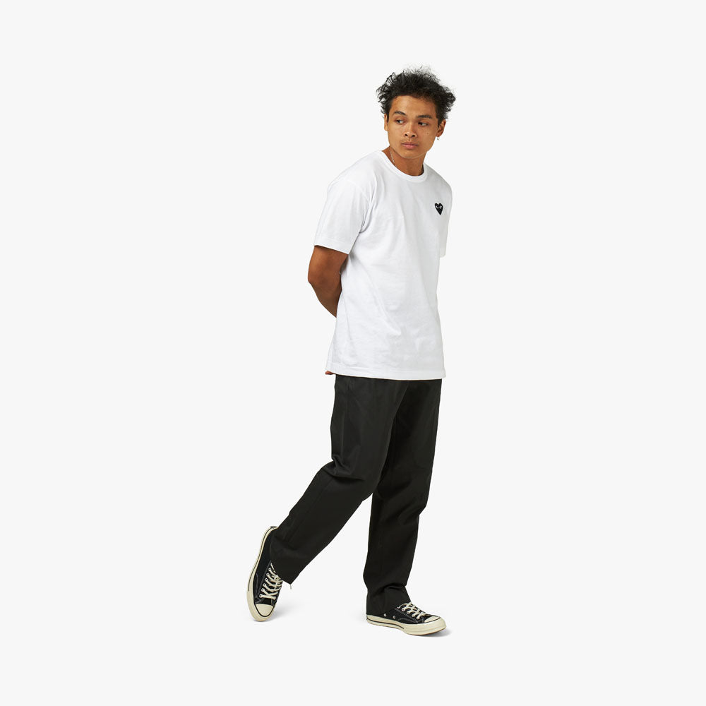 COMME des GARCONS PLAY Black Heart T Shirt White Livestock