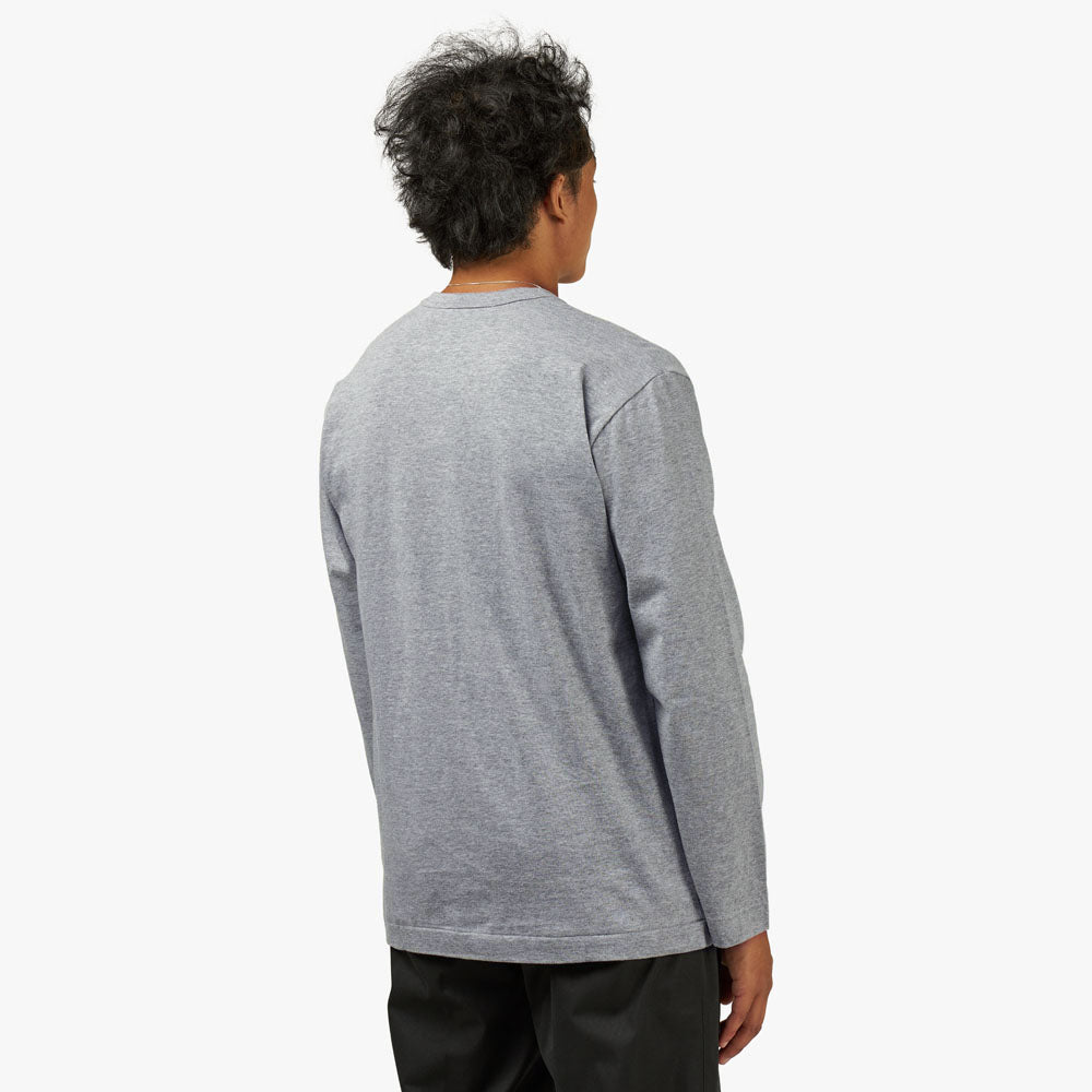 Comme des garcons grey long sleeve top