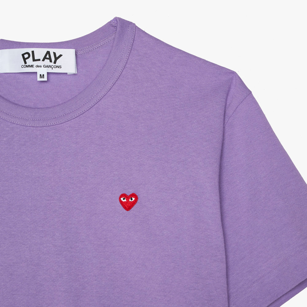 Purple comme des garcons shirt hot sale