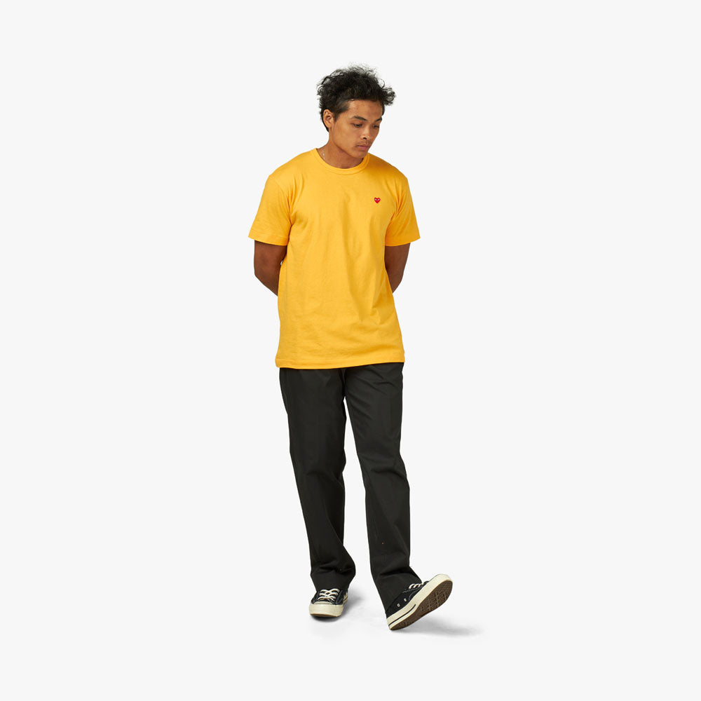 Comme des garcons t shirt yellow store