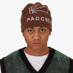 Rassvet (PACCBET) Big Logo Beanie / Brown 4