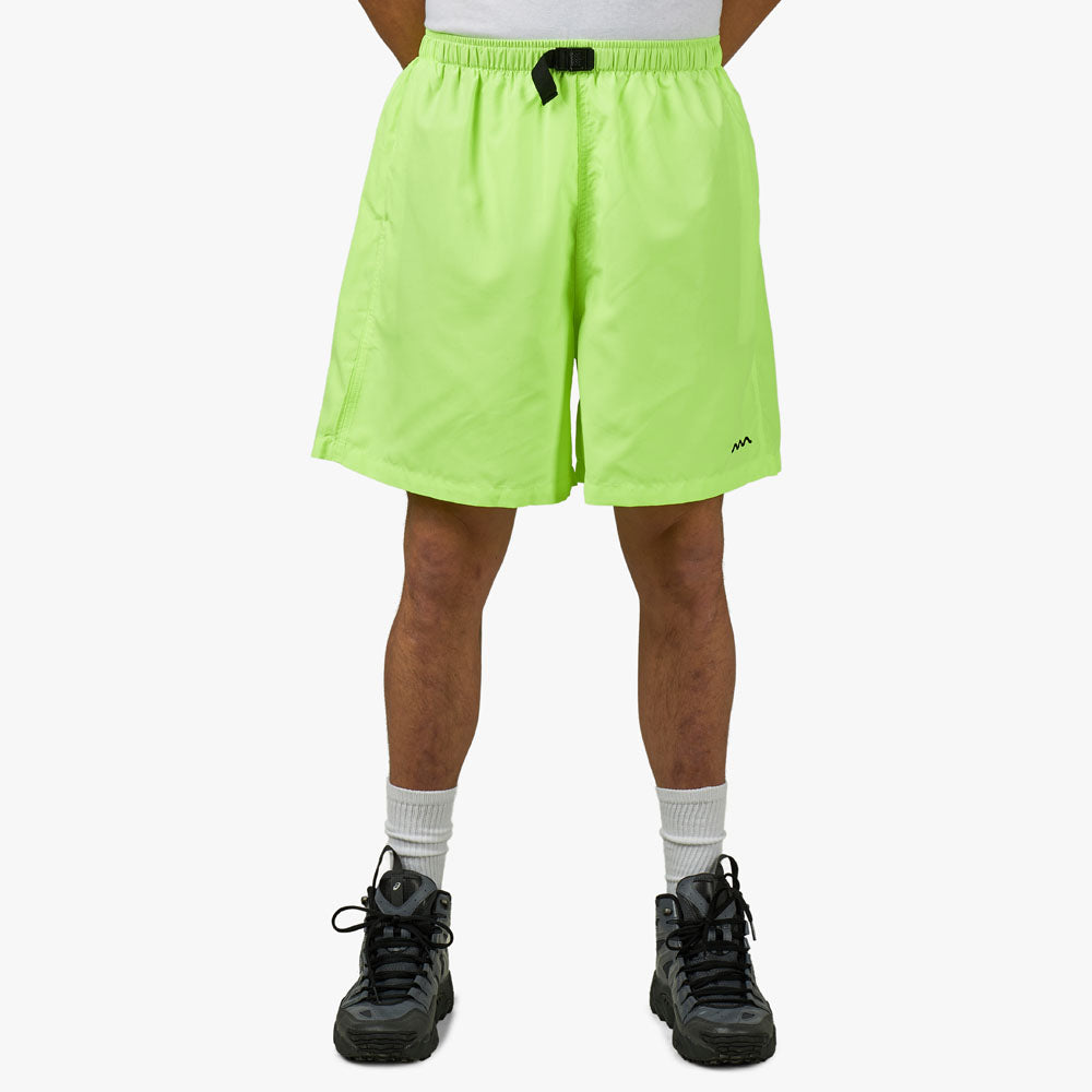 Neon green outlet shorts mens