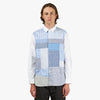 Junya Watanabe Cotton Oxford X Multi Fabrics Mix / White 1