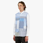 Junya Watanabe Cotton Oxford X Multi Fabrics Mix / White 2