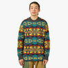 Junya Watanabe MAN x Pendleton Wool Jacquard Sweater / Grey 1