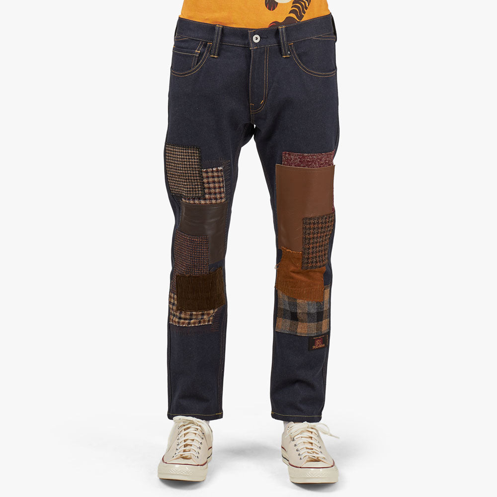 Junya Watanabe MAN Patchwork Jeans Indigo Mix