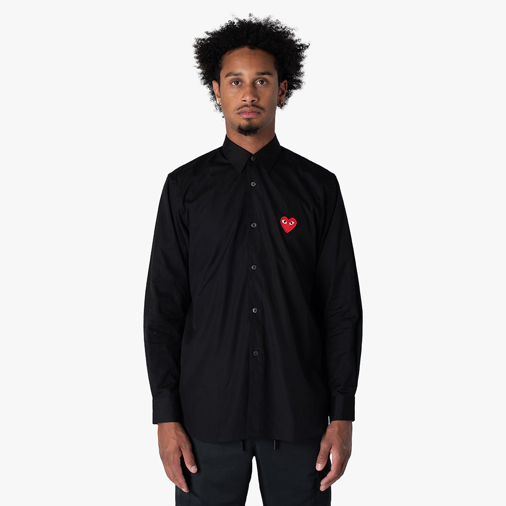 Comme des best sale garcons button up
