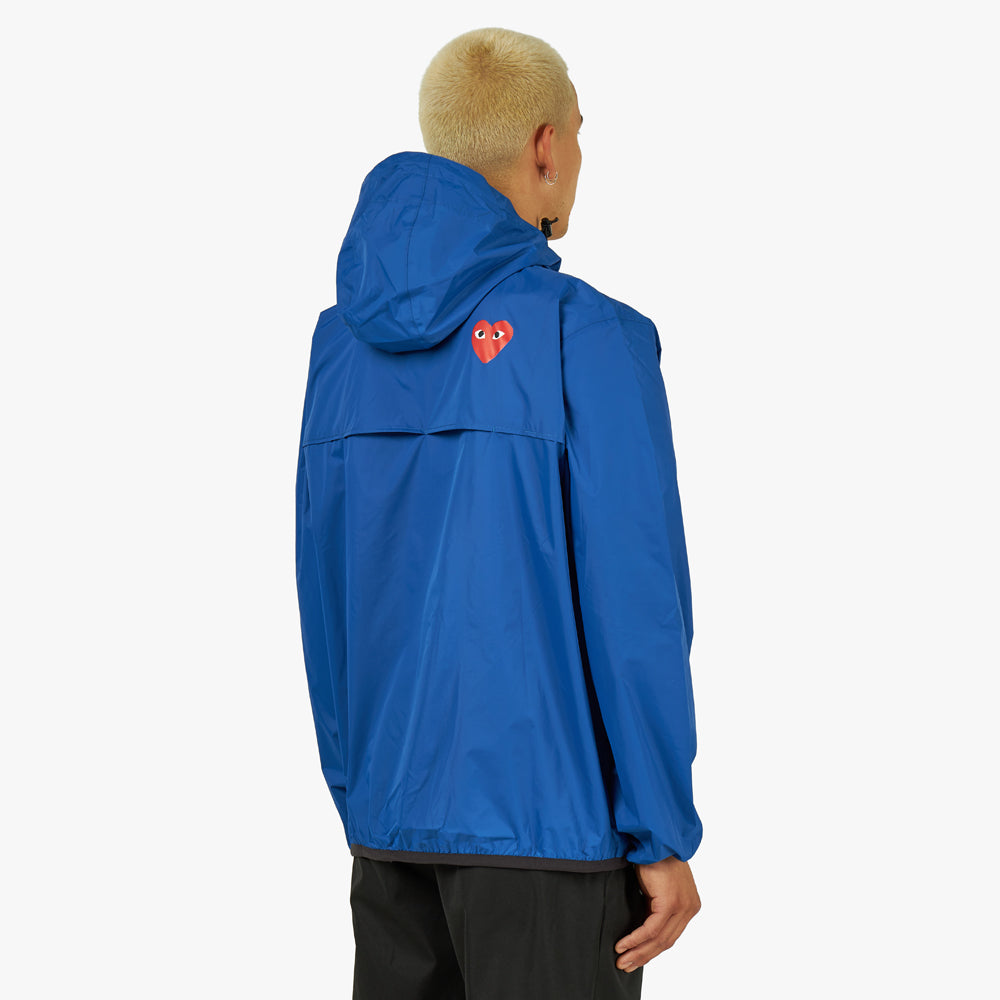 Comme des sales garcons hoodie blue