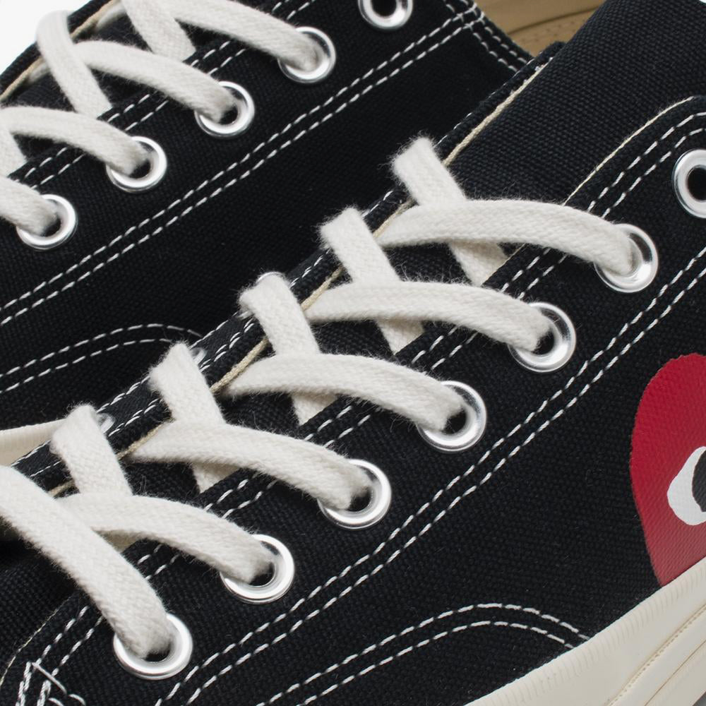 Converse x COMME des GARCONS PLAY Chuck Taylor Ox Black Livestock