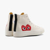 Converse x COMME des GARÇONS PLAY Chuck Taylor Hi / Beige - High Top  4