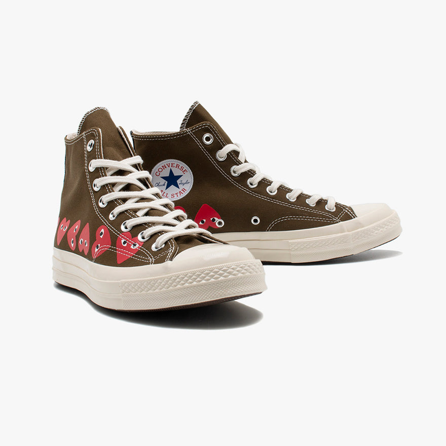 Converse comme des garçons homme marron sales