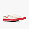 Converse x COMME des GARÇONS PLAY Chuck Taylor OX Off White / Red Sole - Low Top  3