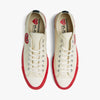Converse x COMME des GARÇONS PLAY Chuck Taylor OX Off White / Red Sole - Low Top  5
