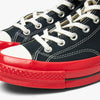 Converse x COMME des GARÇONS PLAY Chuck Taylor Hi Black / Red Sole - High Top  7