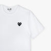 COMME des GARCONS PLAY Black Heart T-Shirt / White 6