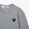 COMME des GARCONS PLAY Black Heart Long Sleeve T-Shirt / Grey 6