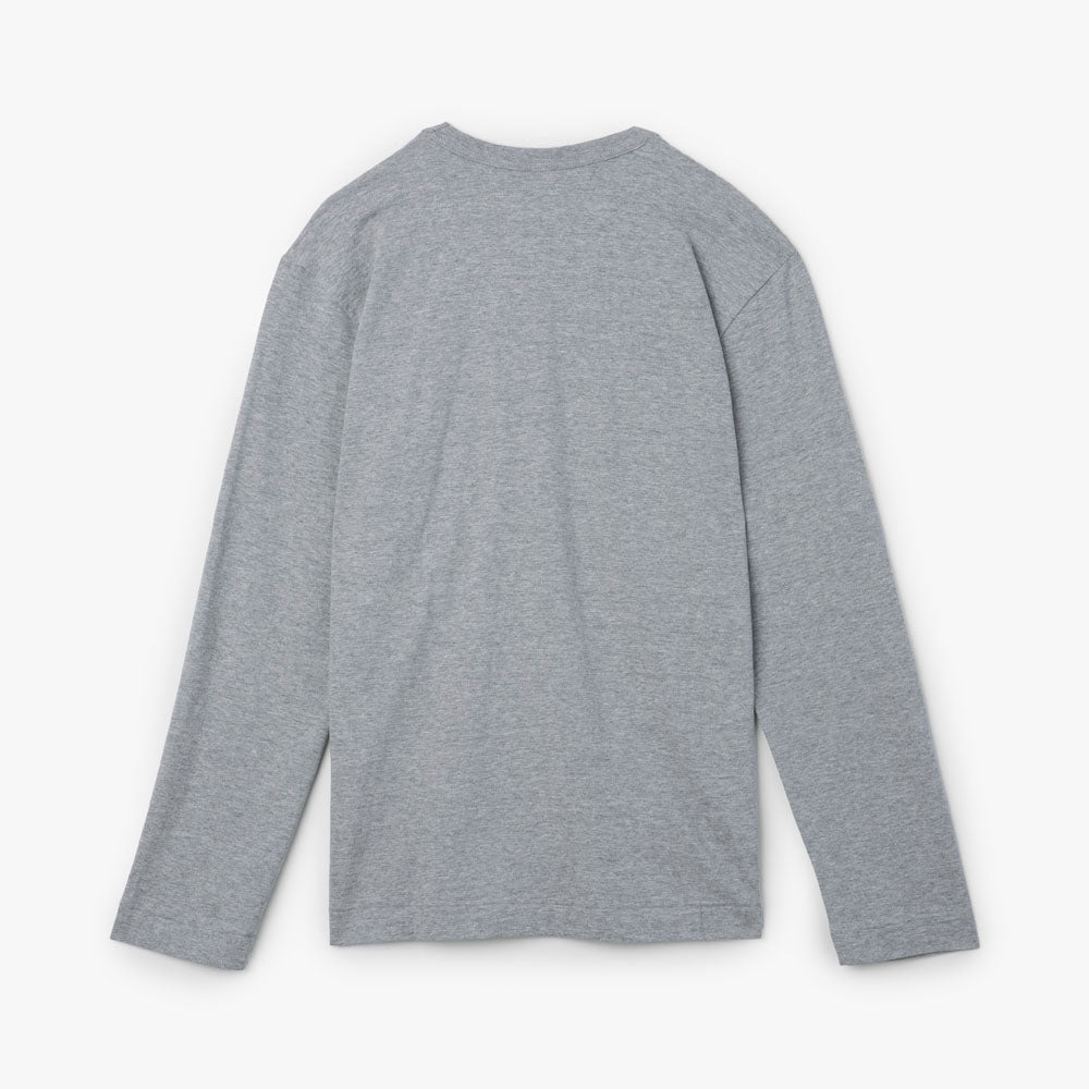 Comme des garcons play grey long sleeve top