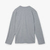 COMME des GARCONS PLAY Black Heart Long Sleeve T-Shirt / Grey 5