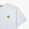COMME des GARÇONS PLAY Gold Heart T-shirt / White 6