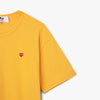 COMME des GARCONS PLAY Small Red Heart T-Shirt / Yellow 6