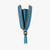 COMME des GARÇONS WALLET Classic Leather Zip Wallet / Blue 5