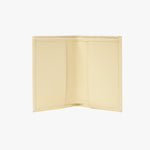 COMME des GARÇONS WALLET Embossed Leather Wallet / Off White 4