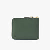 COMME des GARÇONS WALLET Classic Half Zip Wallet / Green 3
