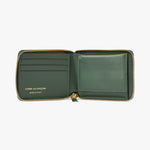 COMME des GARÇONS WALLET Classic Half Zip Wallet / Green 5