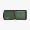 COMME des GARÇONS WALLET Classic Half Zip Wallet / Green 5