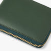 COMME des GARÇONS WALLET Classic Half Zip Wallet / Green 4