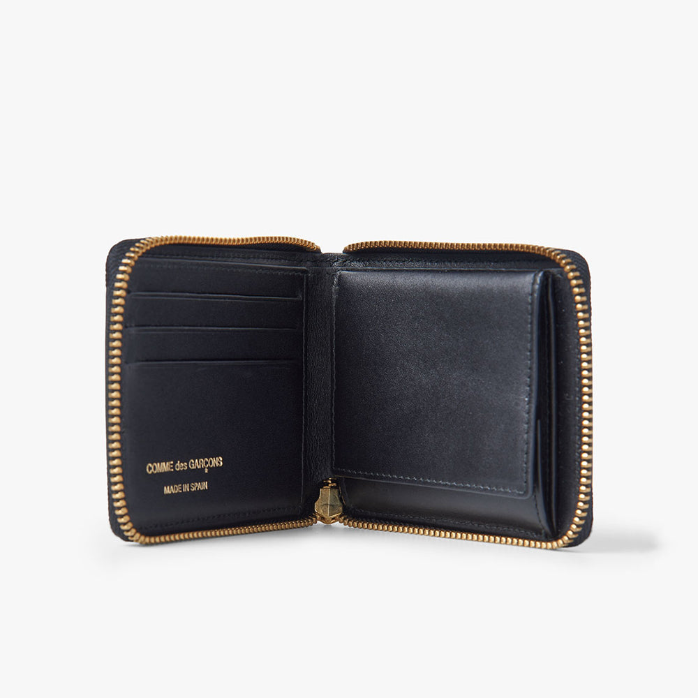 Comme des garcons top zip wallet women's